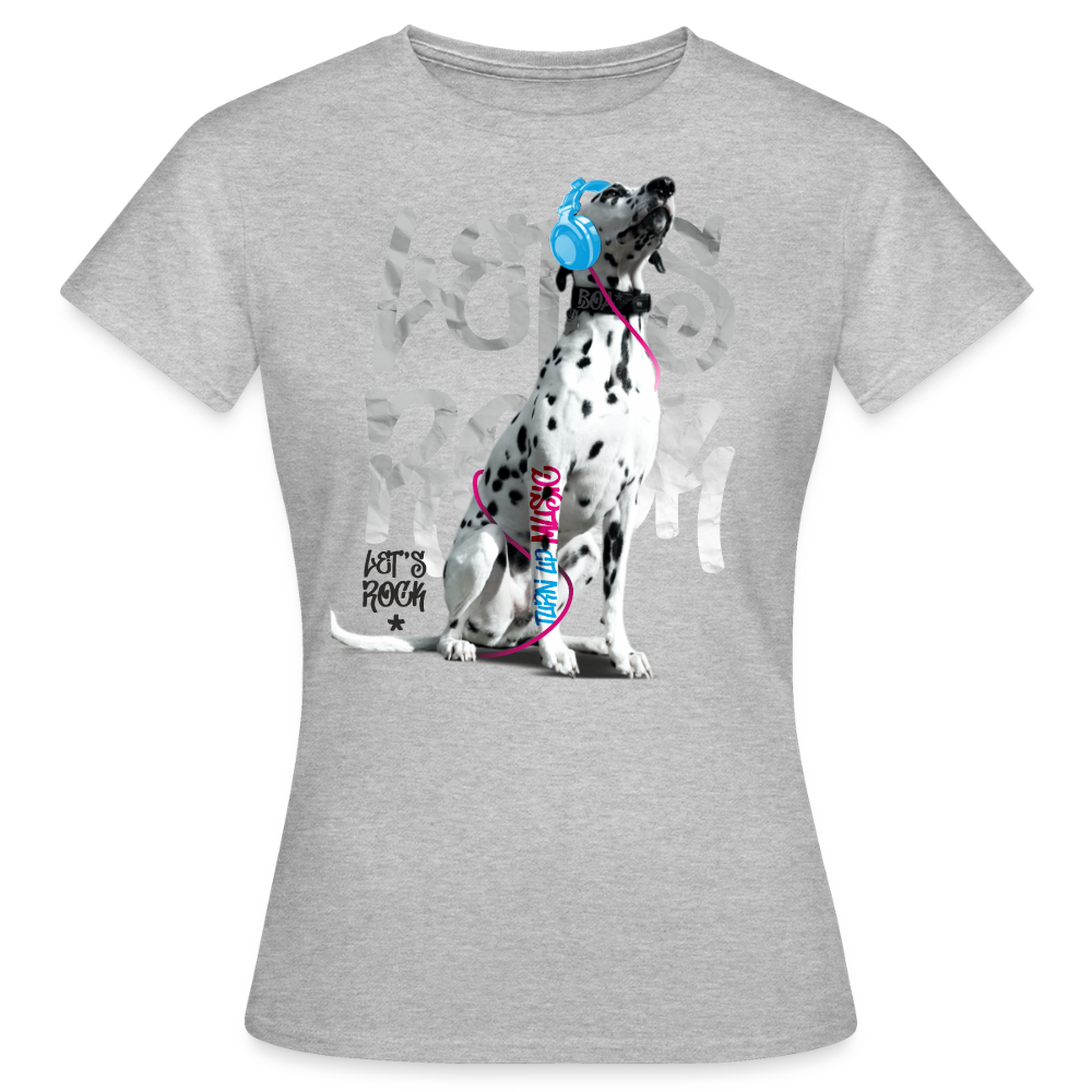 Boa's T-Shirt Let's Rock - Grau meliert