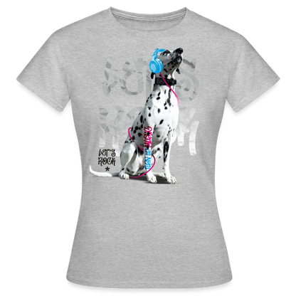 Boa's T-Shirt Let's Rock - Grau meliert
