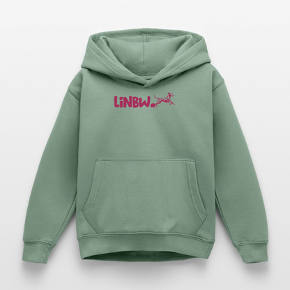 LiNBW. Crew Hoodie Life is not just black and white Edition Pink - LiNBW.