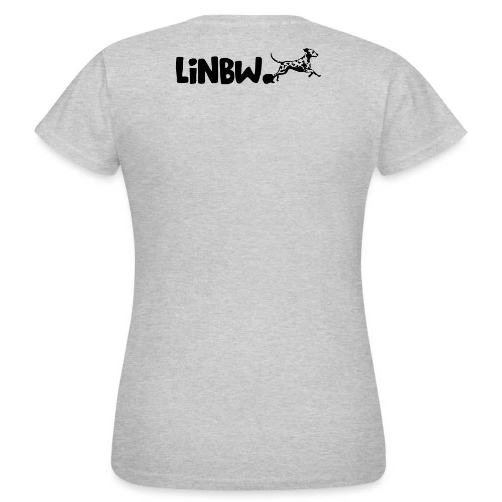 Life is not just black and white T-Shirt Black Edition - Grau meliert