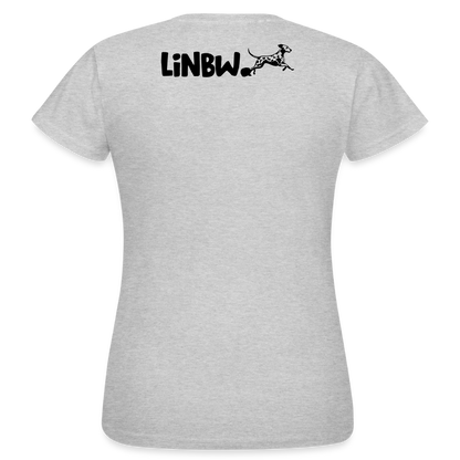 Life is not just black and white T-Shirt Black Edition - Grau meliert