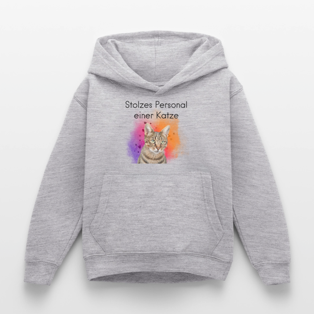 Pedro's Hoodie Stolzes Personal einer Katze Black Edition - LiNBW.