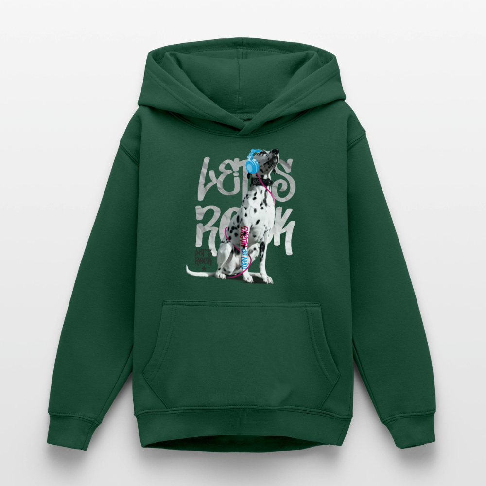 Teenager Hoodie - Flaschengrün