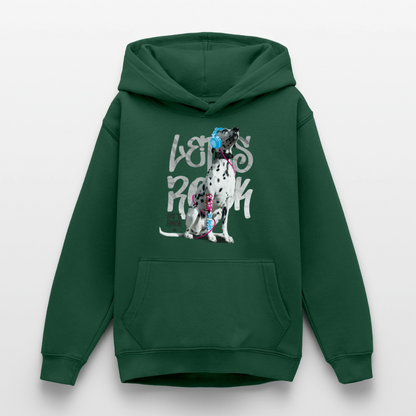 Teenager Hoodie - Flaschengrün