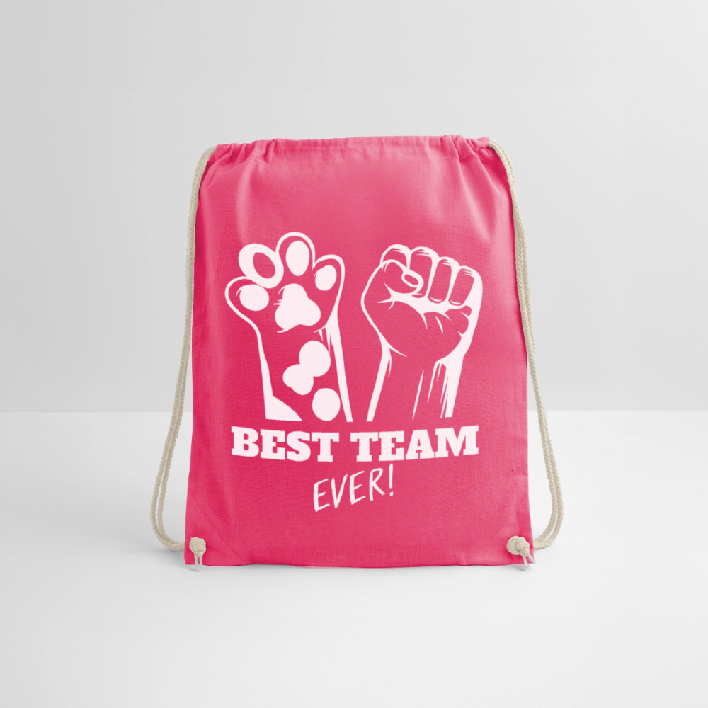 Best Team Ever Turnbeutel White Edition - LiNBW.