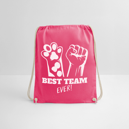 Best Team Ever Turnbeutel White Edition - LiNBW.