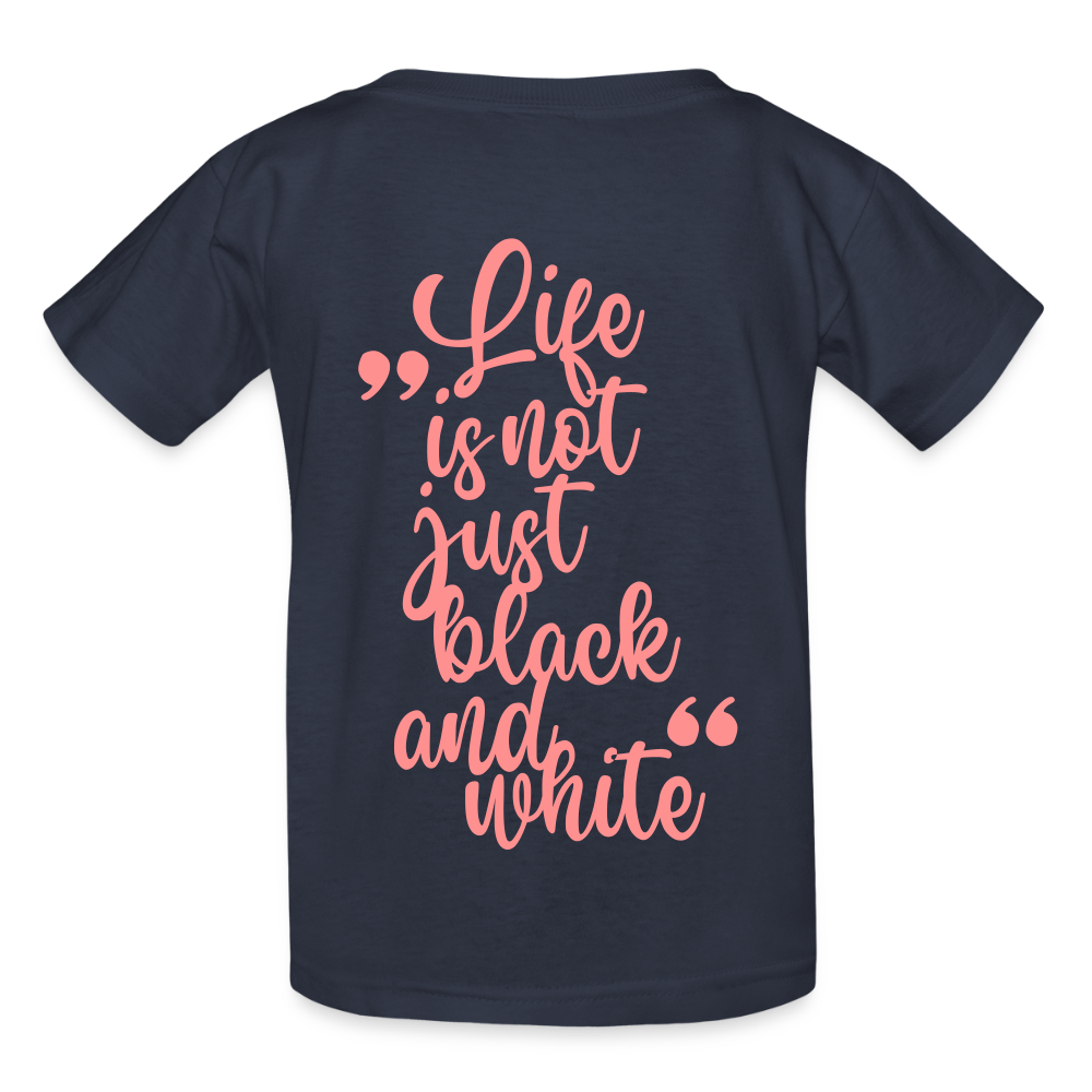 LiNBW. Crew T-Shirt Pink Edition Life is not just black and white - LiNBW.