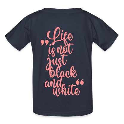 LiNBW. Crew T-Shirt Pink Edition Life is not just black and white - LiNBW.