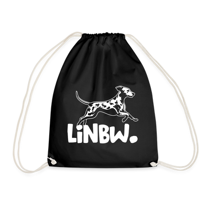 LiNBW. Turnbeutel White Edition - Schwarz