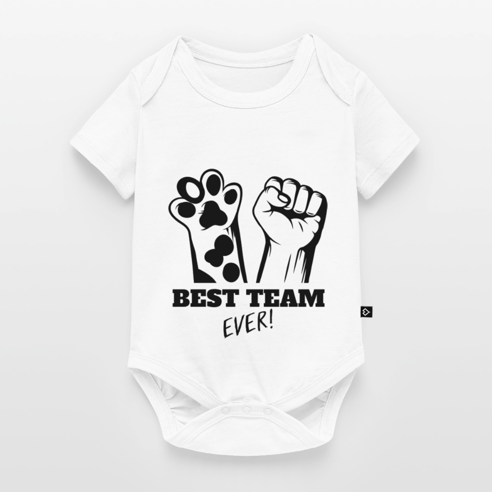 Best Team Ever Kurzarm-Body Black Edition - LiNBW.