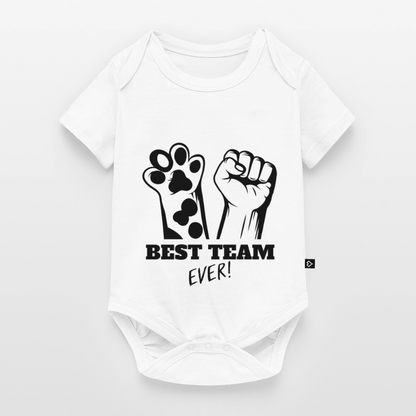 Best Team Ever Kurzarm-Body Black Edition - LiNBW.