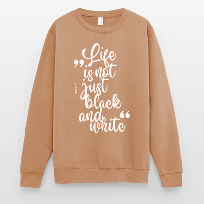 Life is not just black and white Classic Pullover White Edition - LiNBW.