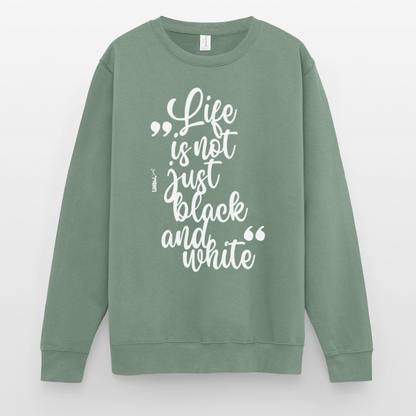 Life is not just black and white Classic Pullover White Edition - LiNBW.