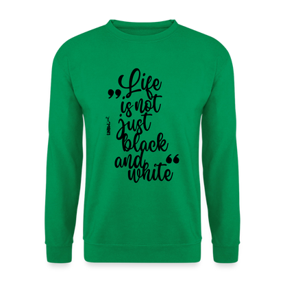 Life is not just black and white Classic Pullover Black Edition - LiNBW.