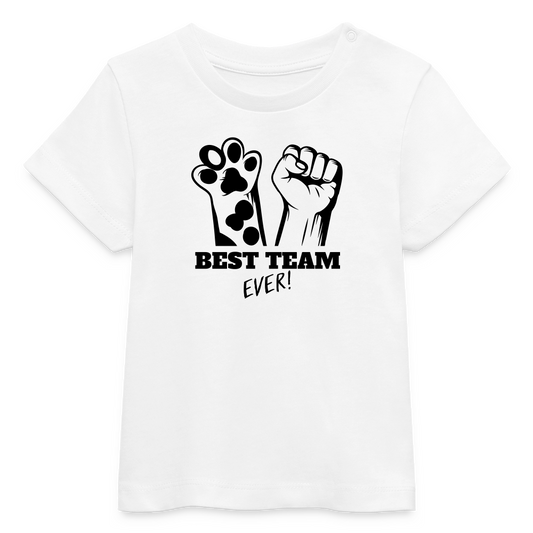 Best Team Ever T-Shirt Black Edition - Weiß