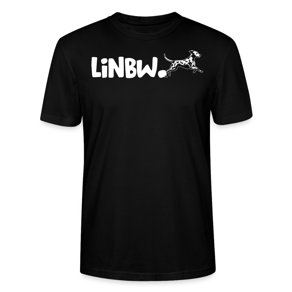 LiNBW. Unisex T-Shirt Premium Crew White Edition Life is not just black and white - Schwarz