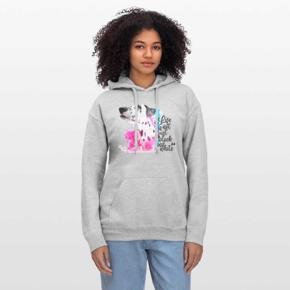 Boa's Hoodie Splash Life is not just black and white Edition Black - LiNBW.