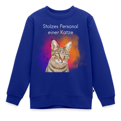 Pedro's Pullover Stolzes Personal einer Katze White Edition - LiNBW.