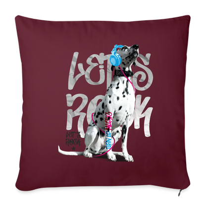 Boa´s Kissen Let´s Rock - Burgunderrot