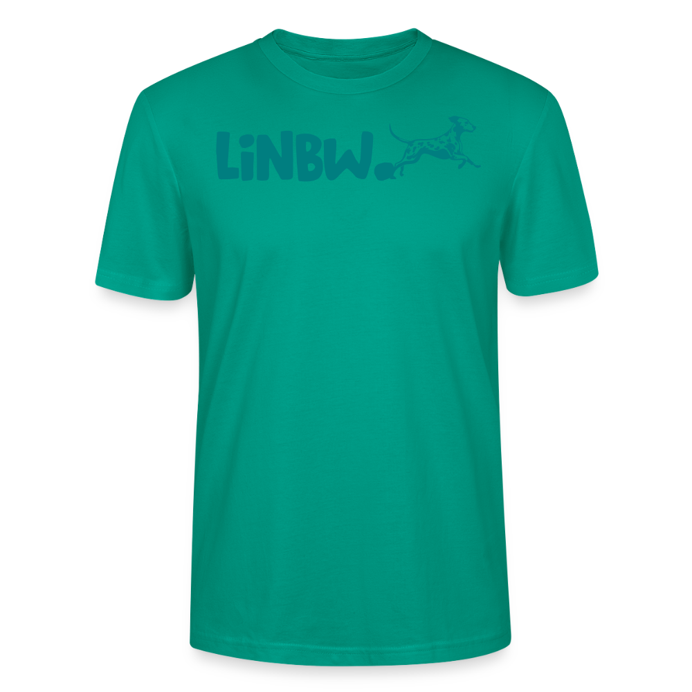LiNBW. Unisex T-Shirt Premium Crew Blue Edition Life is not just black and white - LiNBW.