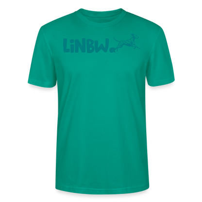LiNBW. Unisex T-Shirt Premium Crew Blue Edition Life is not just black and white - LiNBW.