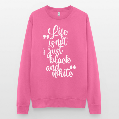 Life is not just black and white Classic Pullover White Edition - LiNBW.