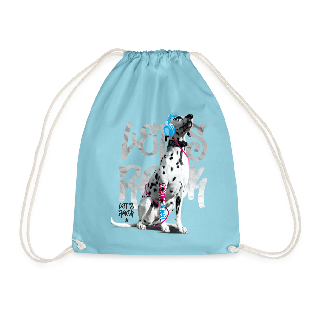 Boa´s Turnbeutel Let´s Rock - Aqua
