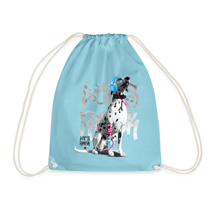 Boa´s Turnbeutel Let´s Rock - Aqua