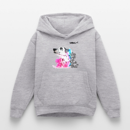 Boa's Hoodie Splash Life is not just black and white Edition Black - LiNBW.