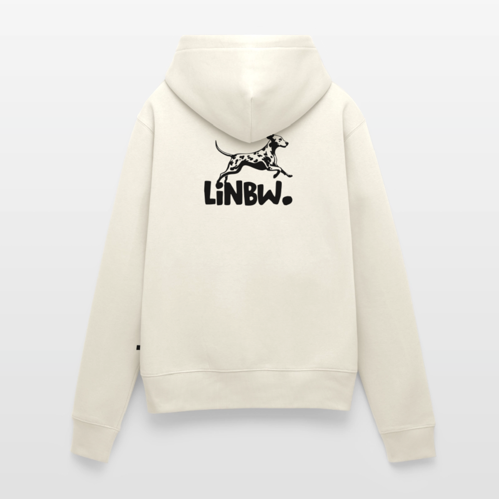 Boa's Hoodie Splash Life is not just black and white Edition Black - Naturweiß