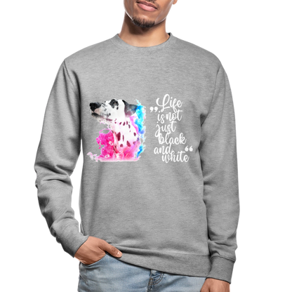 Boa's Classic Pullover Splash Life is not just black and white Edition White - LiNBW.