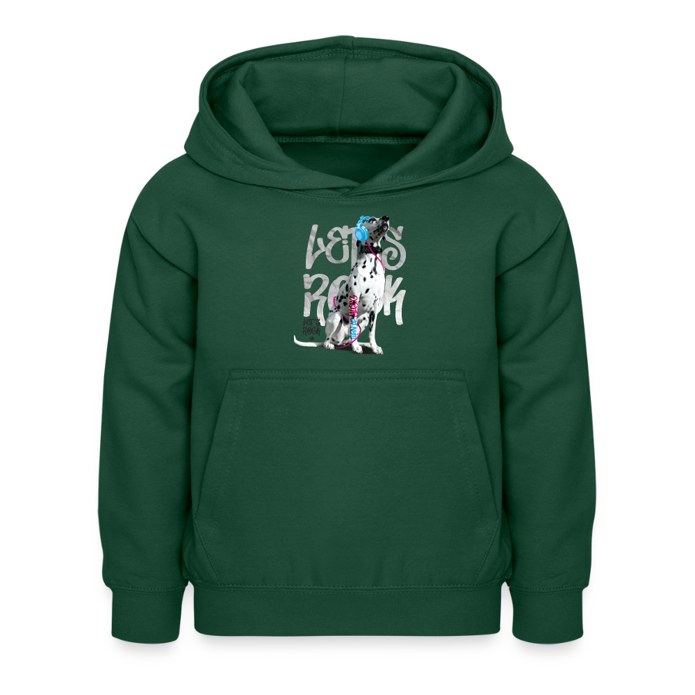 Boa's Hoodie Let's Rock - Flaschengrün