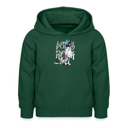 Boa's Hoodie Let's Rock - Flaschengrün