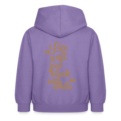 LiNBW. Crew Hoodie Life is not just black and white Edition Brown - LiNBW.