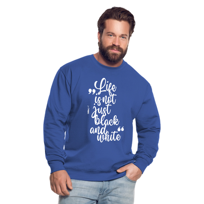 Life is not just black and white Classic Pullover White Edition - LiNBW.