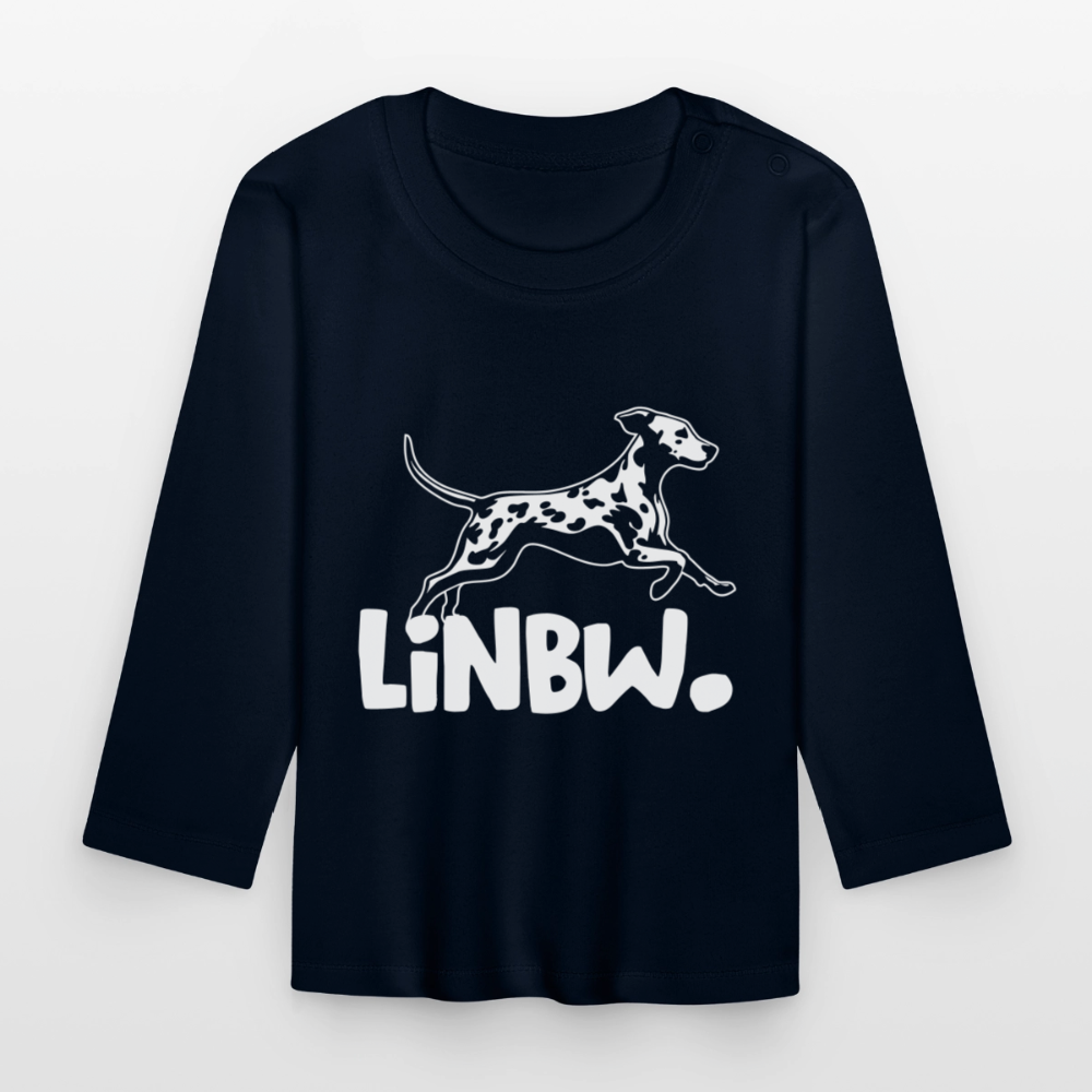 LiNBW. Langarmshirt White Edition - Navy