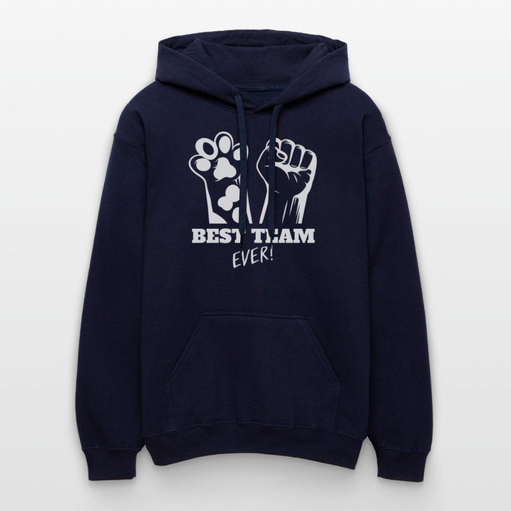 Best Team Ever Hoodie White Edition - Navy