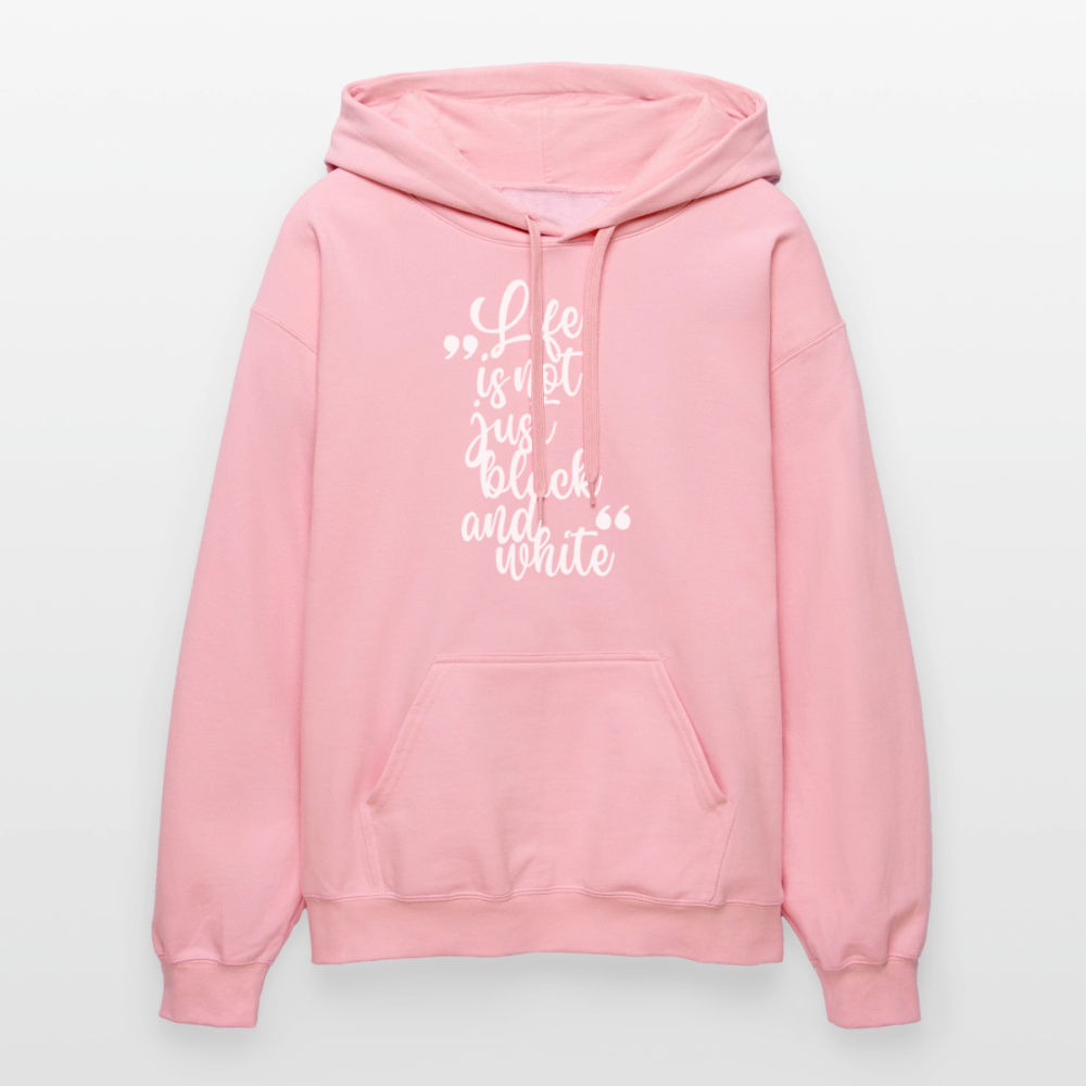 Life is not just black and white Hoodie White Edition - Hellrosa