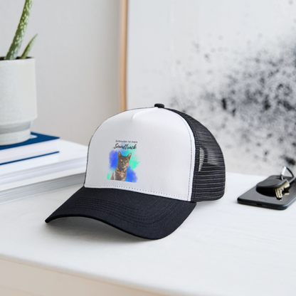 Nala´s Trucker Cap Schnurren ist mein Soundtrack Black Edition - LiNBW.