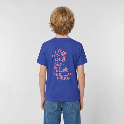 LiNBW. Crew T-Shirt Pink Edition Life is not just black and white - LiNBW.