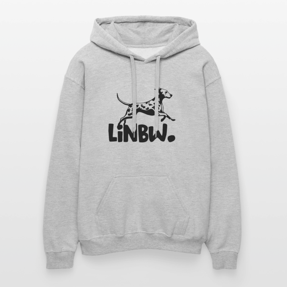 LiNBW. Hoodie Black Edition - Hellgrau meliert