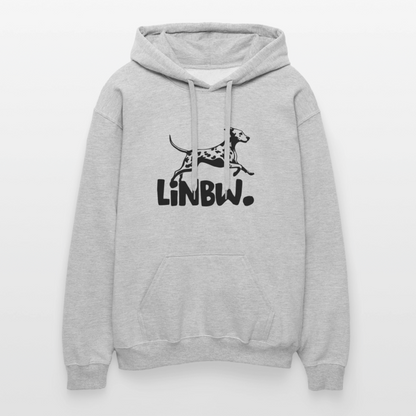 LiNBW. Hoodie Black Edition - Hellgrau meliert