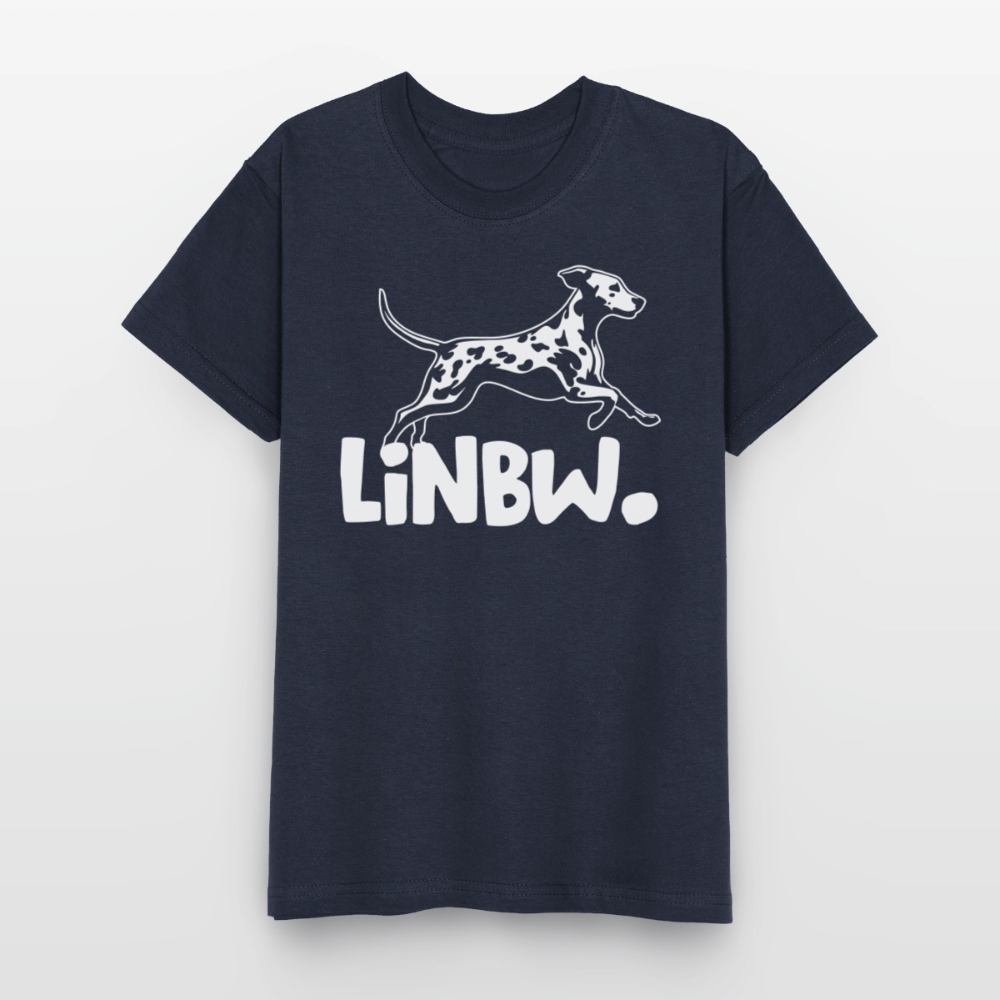 LiNBW. T-Shirt White Edition - Navy