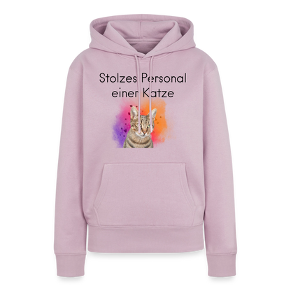 Pedro's Hoodie Stolzes Personal einer Katze Black Edition - Altrosa