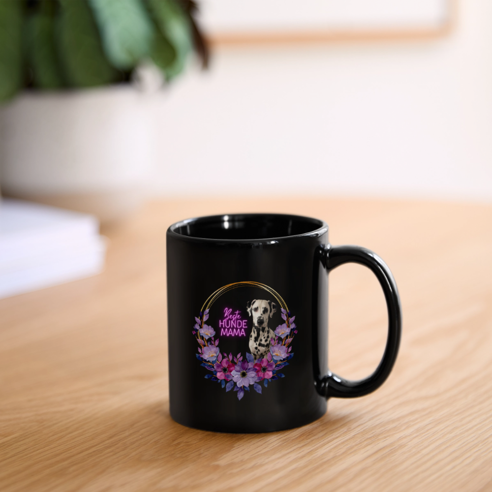 Davina´s Keramiktasse Beste Hundemama Black Edition - Schwarz