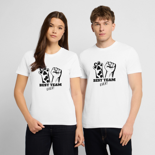 Best Team Ever Unisex T-Shirt Premium Black Edition - LiNBW.