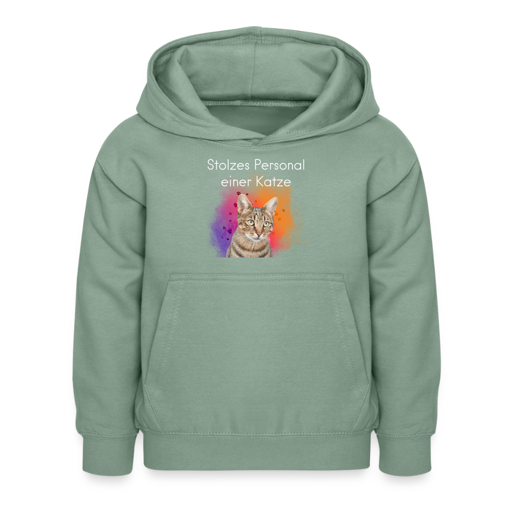 Pedro's Hoodie Stolzes Personal einer Katze White Edition - LiNBW.