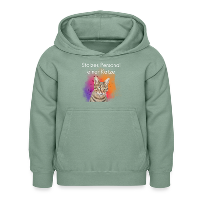 Pedro's Hoodie Stolzes Personal einer Katze White Edition - LiNBW.