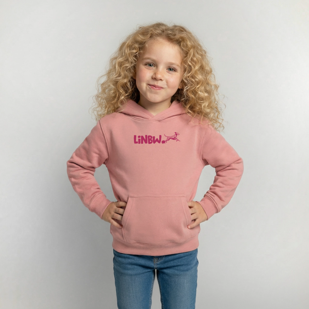 LiNBW. Crew Hoodie Life is not just black and white Edition Pink - LiNBW.