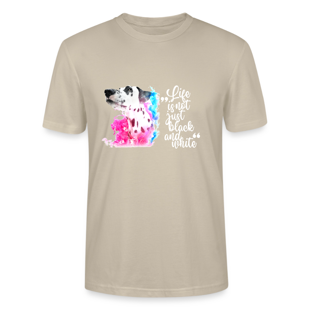 Boa's Unisex T-Shirt Premium Splash White Edition Life is not just black and white - LiNBW.